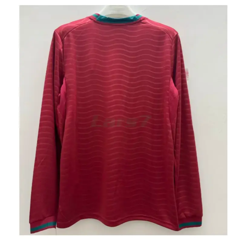 Camiseta Portugal 1ª Equipación Mundial 2026 ML Rojo