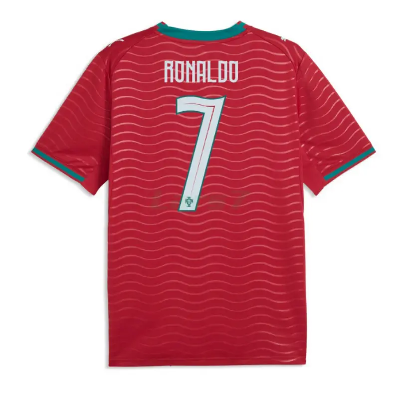 Camiseta Ronaldo 7 Portugal 1ª Equipación Mundial 2026 Rojo