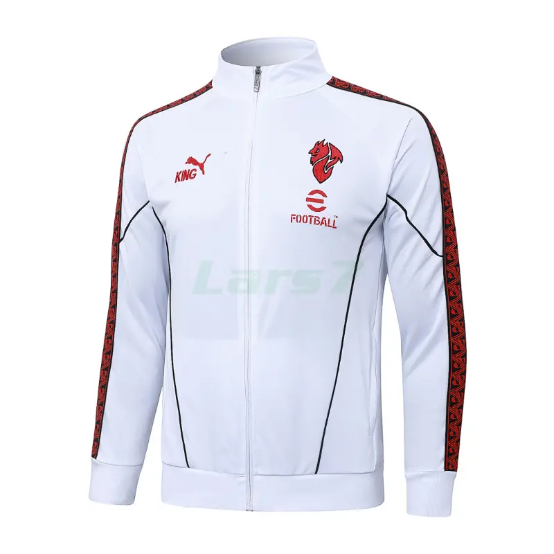 Chaqueta AC Milan 2025/2026 Blanco/Rojo