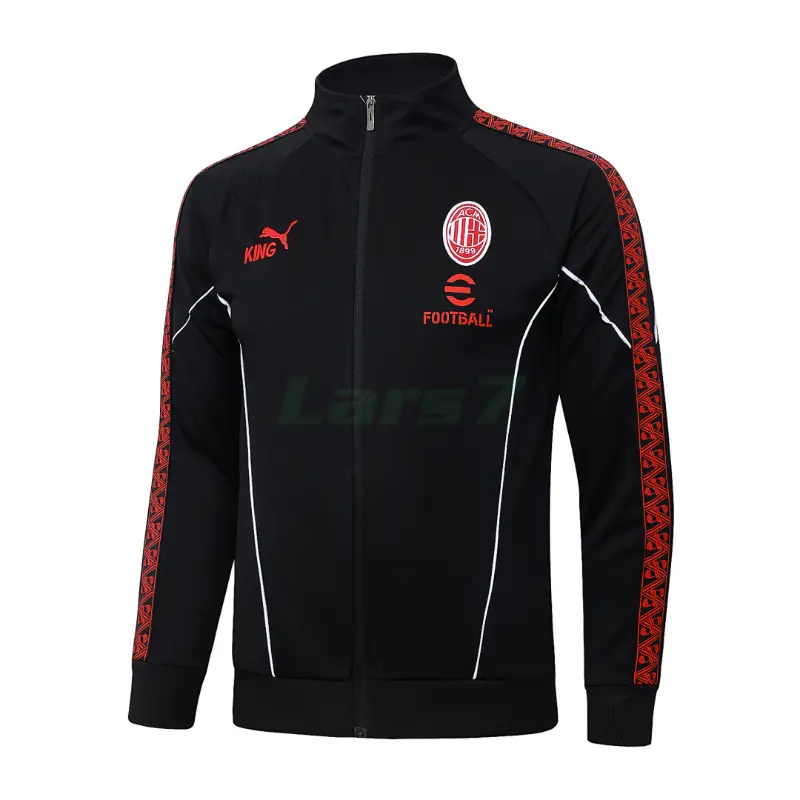 Chaqueta AC Milan 2025/2026 Negro/Rojo