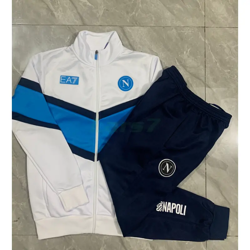 Chaqueta Napoli 2025/2026 Blanco/Azul