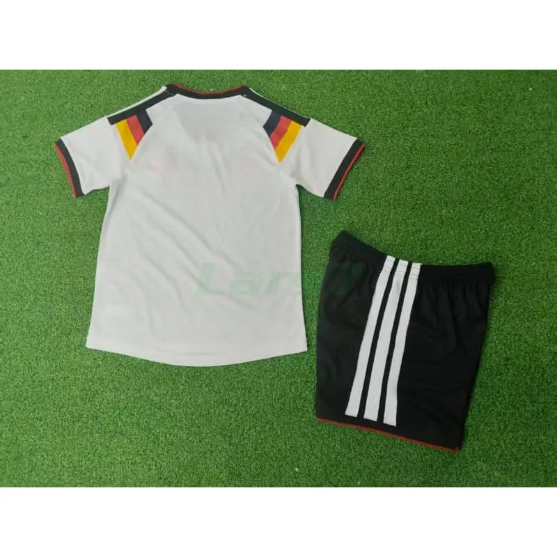 Camiseta Alemania 1ª Equipación Mundial 2026 Blanco Niño Kit (EDICIÓN JUGADOR)