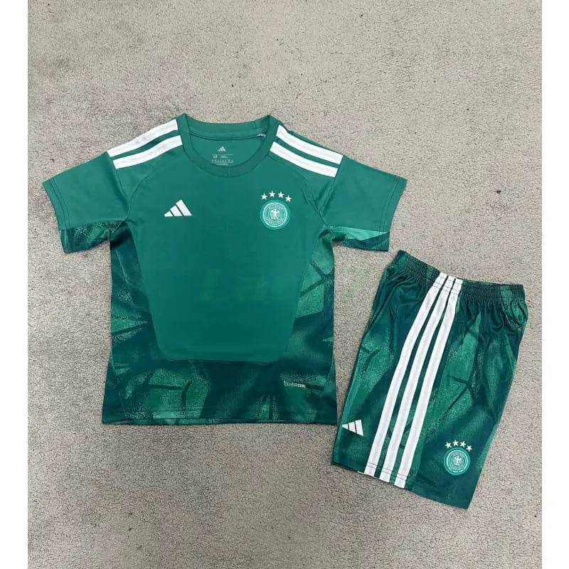 Camiseta de Portero Alemania 1ª Equipación Mundial 2026 Verde Niño Kit