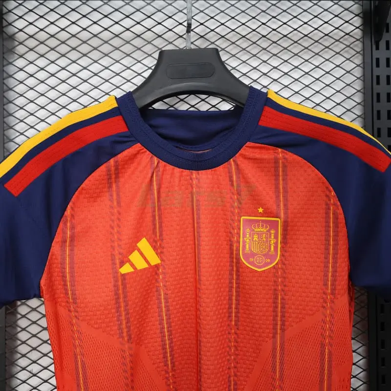 Camiseta España 1ª Equipación Mundial 2026 Rojo Mujer (EDICIÓN JUGADOR)