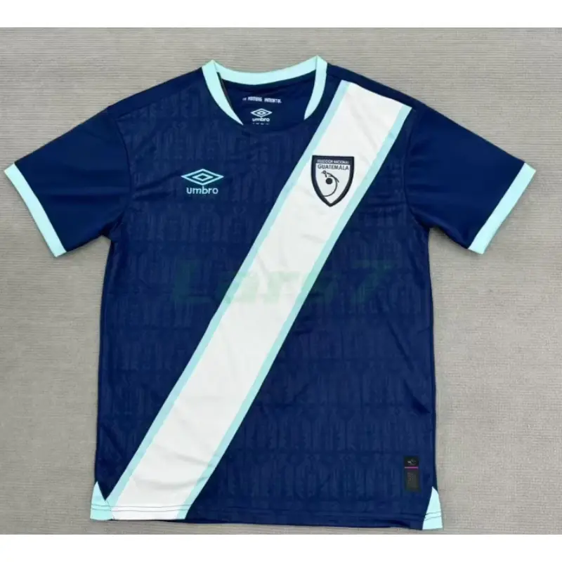 Camiseta Guatemala 2ª Equipación 2025 Azul Marino/Blanco