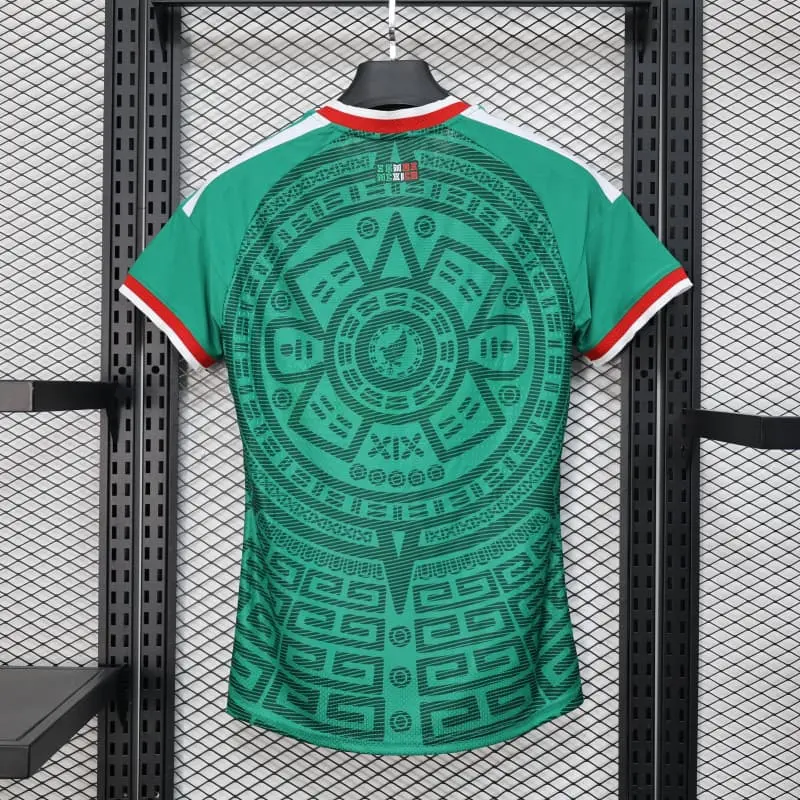 Camiseta México 1ª Equipación Mundial 2026 Verde Mujer (EDICIÓN JUGADOR)
