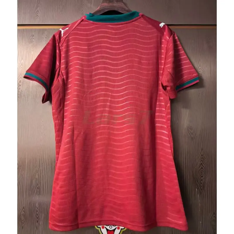 Camiseta Portugal 1ª Equipación Mundial 2026 Rojo Mujer