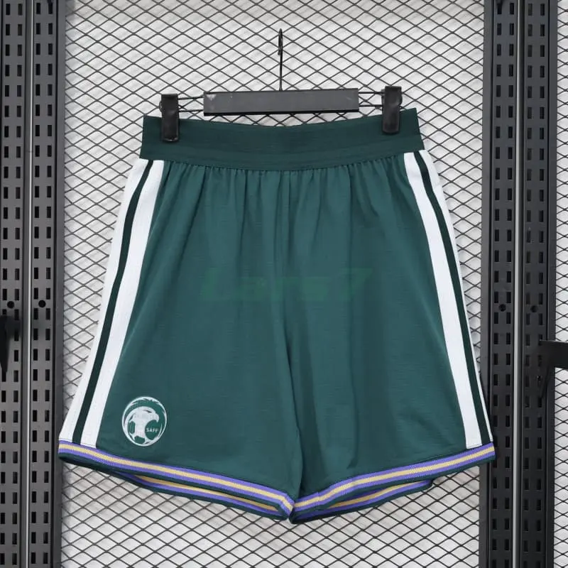 Pantalón Corto Saudi Arabia 1ª Equipación Mundial 2026 Verde (EDICIÓN JUGADOR)