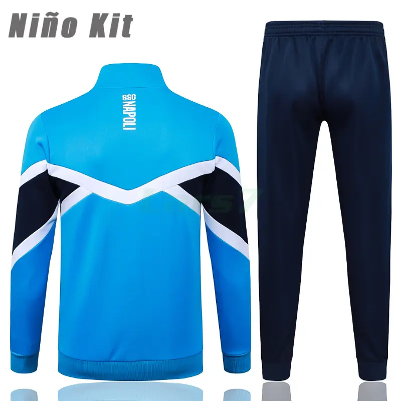 Chandal Napoli 2025/2026 Niño Azul/Negro
