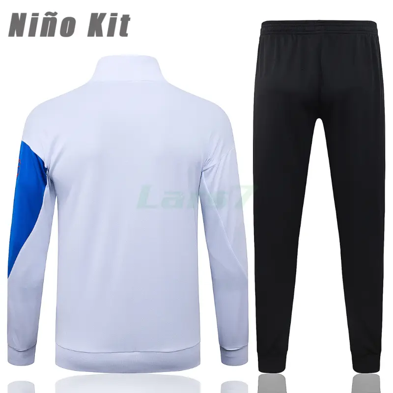 Chandal PSG 2025/2026 Niño Blanco/Azul