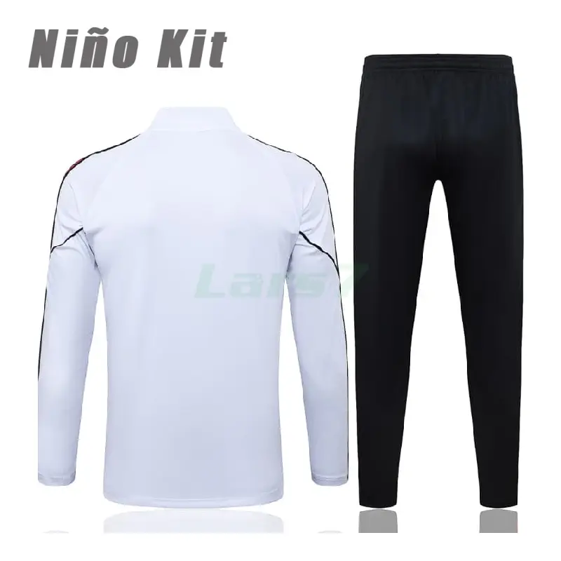 Sudadera De Entrenamiento AC Milan 2025/2026 Niño Blanco/Rojo
