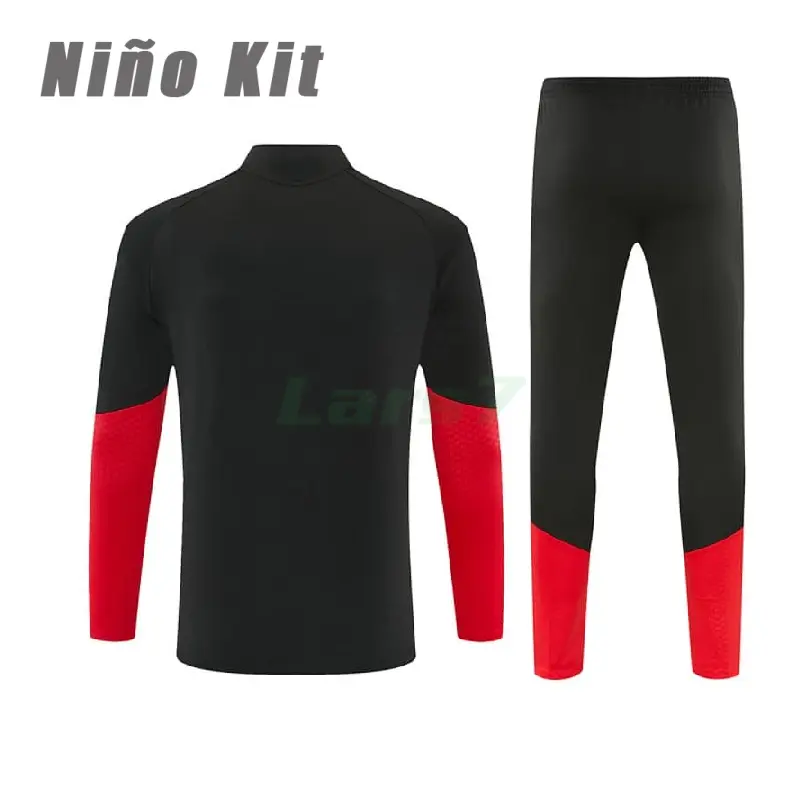 Sudadera de Entrenamiento Alemania 2026 Niño Kit Negro