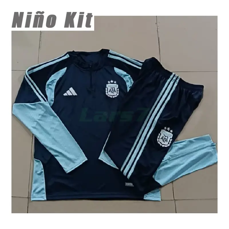 Sudadera de Entrenamiento Argentina 2026 Niño Azul Marino