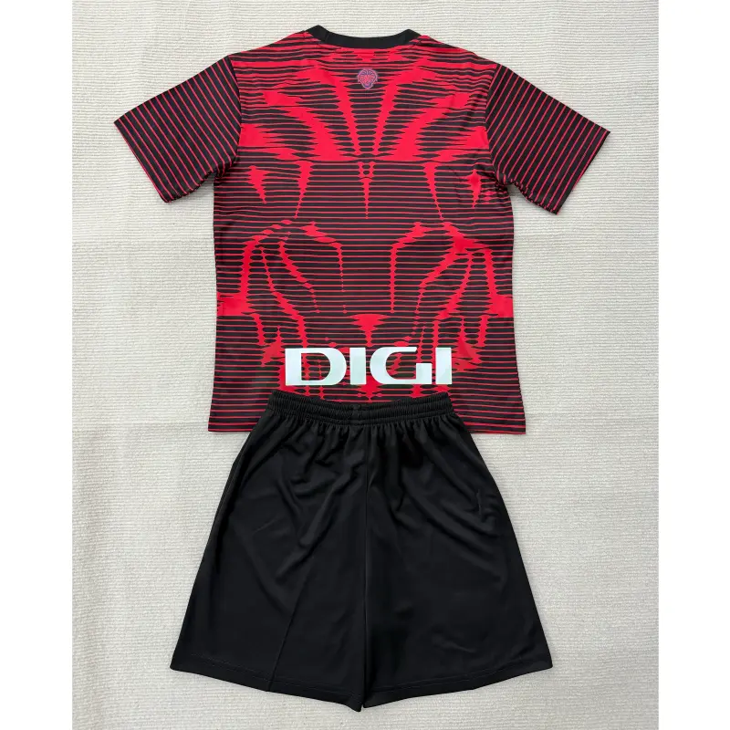 Camiseta Athletic de Bilbao 4ª Equipación 2025/2026 Rojo Niño Kit