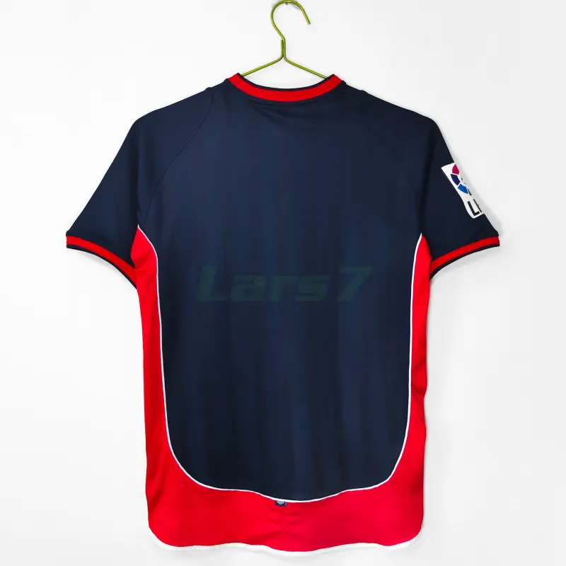 Camiseta Celta De Vigo 2ª Equipación Retro 2001/02 Azul Oscuro