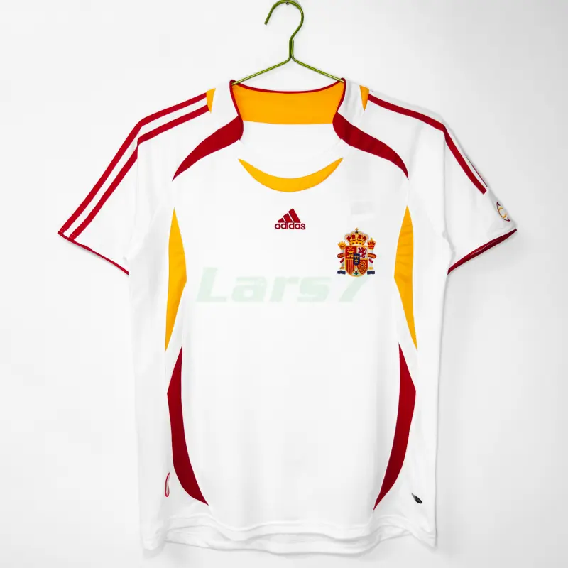 Camiseta España 2ª Equipación Retro 2006 Blanco