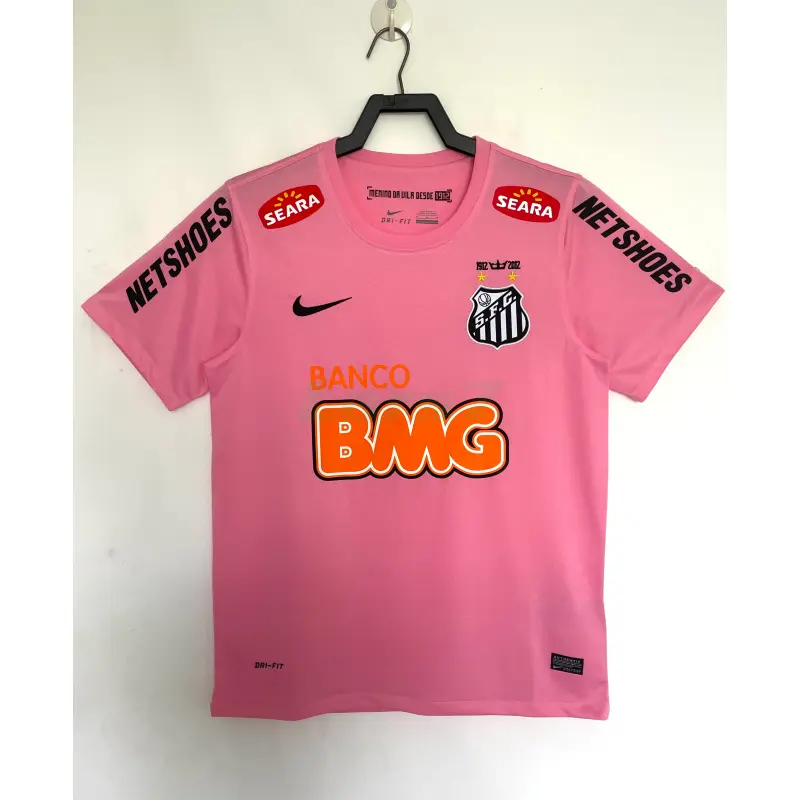 Camiseta Santos FC Retro 2012/13 Rosa