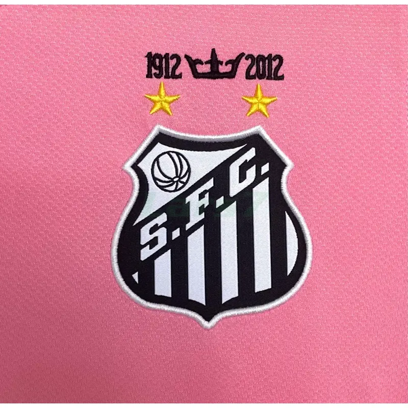 Camiseta Santos FC Retro 2012/13 Rosa