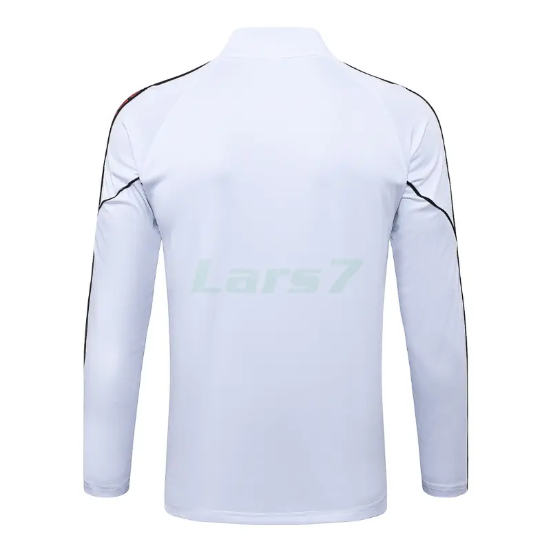 Sudadera De Entrenamiento AC Milan 2025/2026 Blanco/Rojo