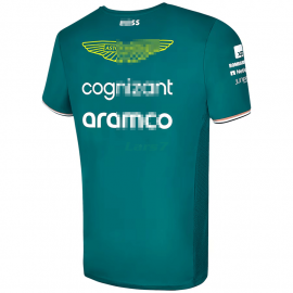 Camiseta Aston Martin Aramco Cognizant F1 2023 Verde