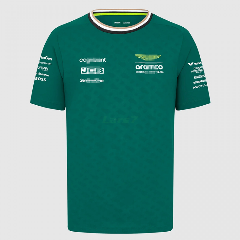 Camiseta Aston Martin Aramco Cognizant F1 2024 Verde