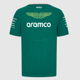 Camiseta Aston Martin Aramco Cognizant F1 2024 Verde