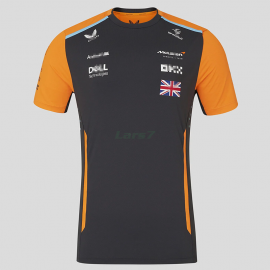 Camiseta McLaren F1 2024 Lando Norris #4 Negro