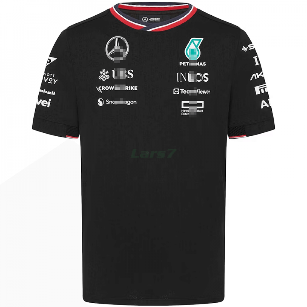 Camiseta Mercedes AMG Petronas F1 2024 Negro