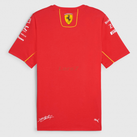 Camiseta Scuderia Ferrari F1 2024 Charles Leclerc #16 Rojo