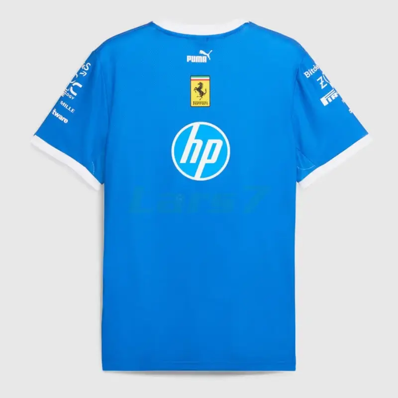 Camiseta Scuderia Ferrari F1 2025 Azul
