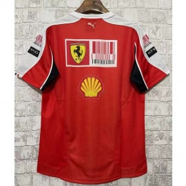 Camiseta Scuderia Ferrari F1 Retro Rojo