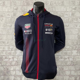 Chaqueta Red Bull Racing F1 2023 Con Capucha Negro