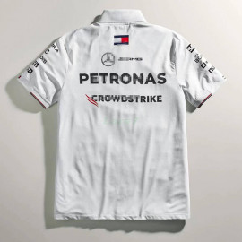 Polo Mercedes AMG Petronas F1 2024 Blanco