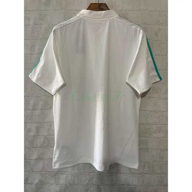 Polo Mercedes AMG Petronas F1 2025 Blanco/Verde