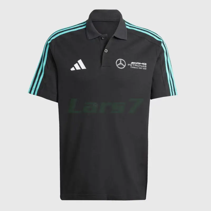 Polo Mercedes AMG Petronas F1 2025 Negro/Verde