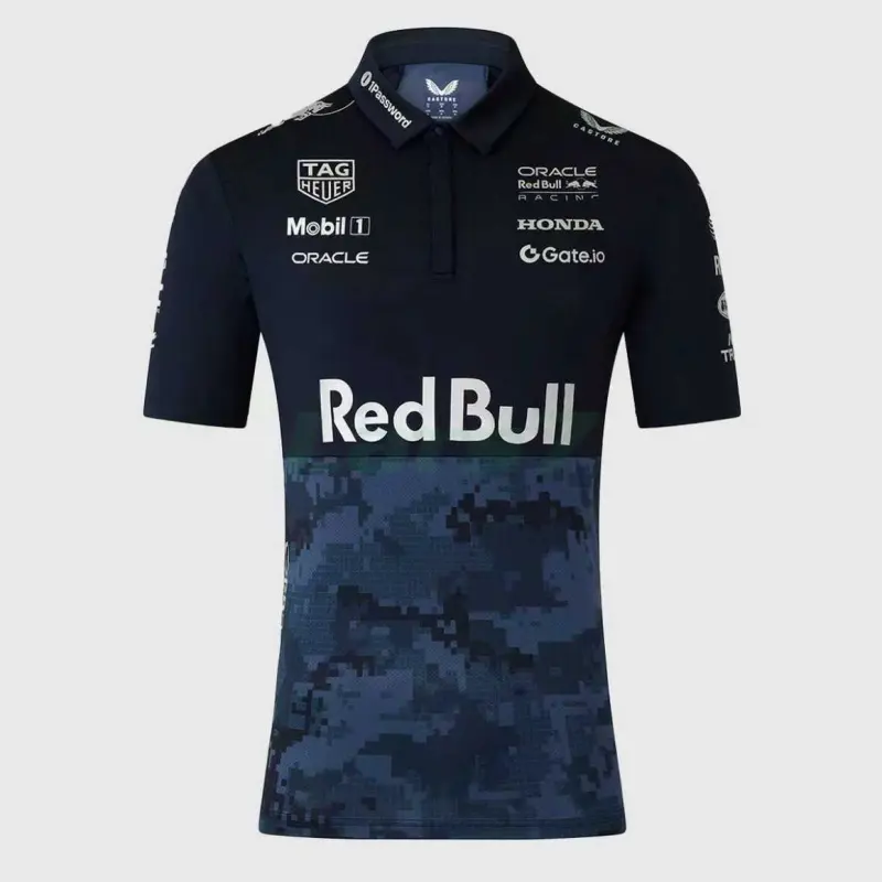 Polo Red Bull Racing F1 x HypeBeast 2025 Edición Especial Azul