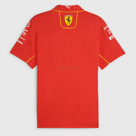 Polo Scuderia Ferrari F1 2024 Rojo