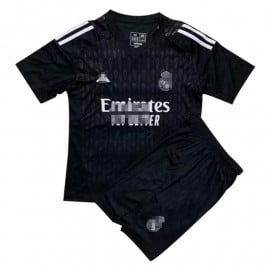 Camiseta de Portero Real Madrid 2023/2024 Niño Kit Negro
