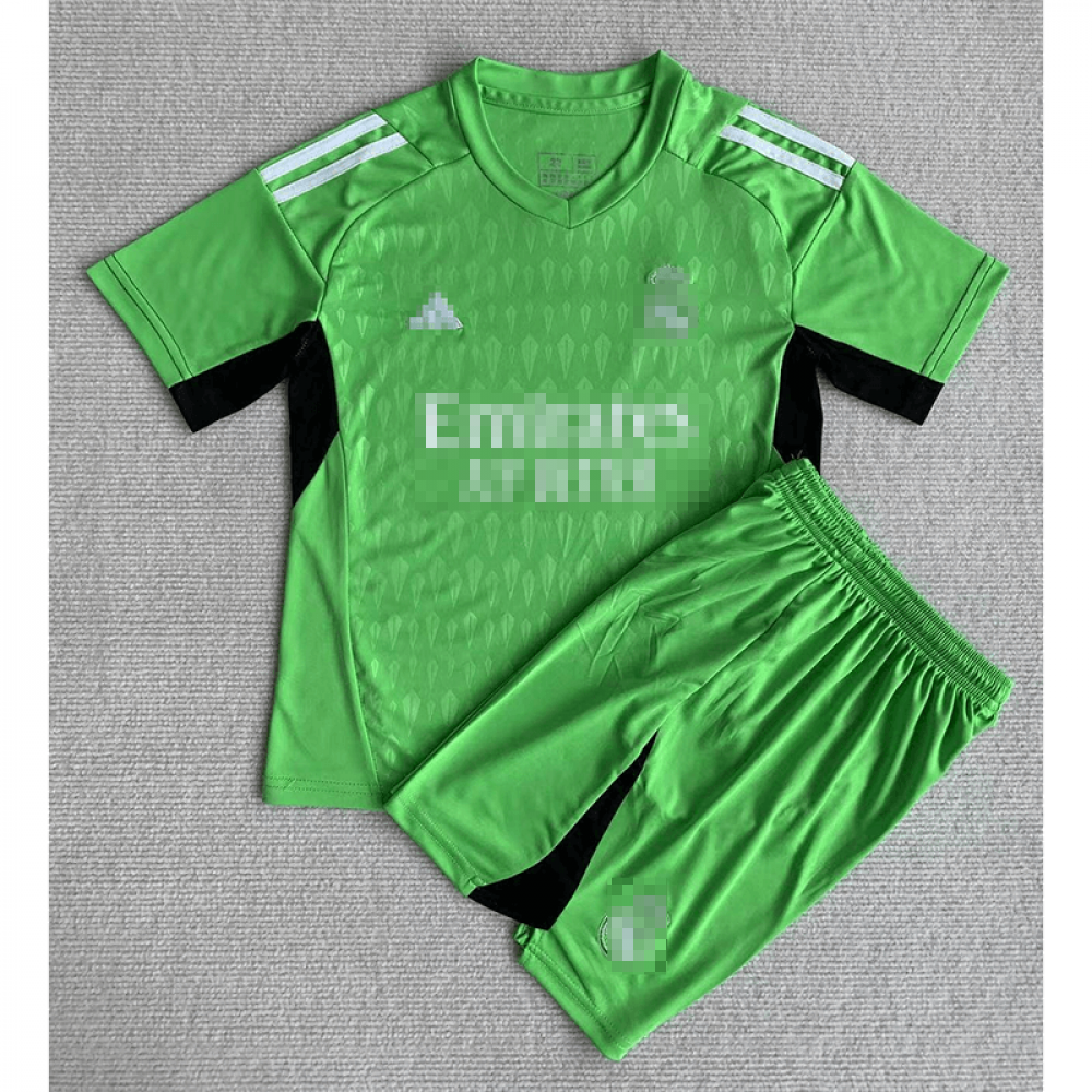 2023-2024 Camiseta del portero local del Real Madrid (verde solar