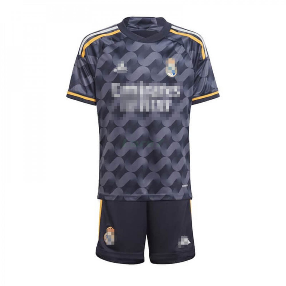 Camiseta Real Madrid Segunda Equipación 2023/2024 Niño Kit 