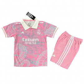 Camiseta Real Madrid 2023/2024 Rosa Niño Kit