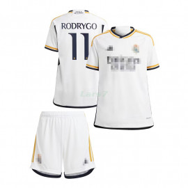 Real Madrid Conjunto Niño Camiseta y Pantalón - Vini JR 7 - Segunda  Equipación de la Temporada 2023-2024 - Replica Oficial con Licencia Oficial  - Niño (2 Años) : : Moda