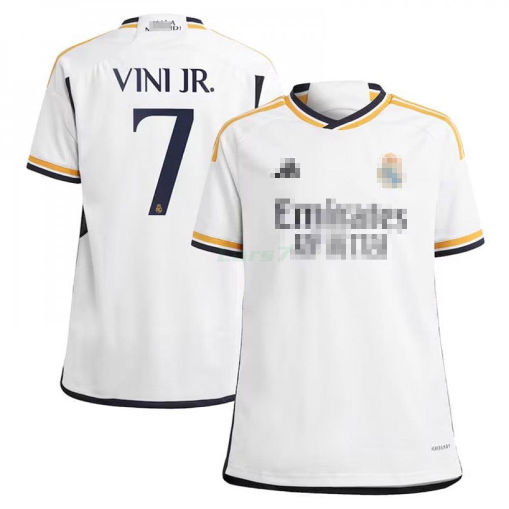 Camiseta Vini Jr. 7 Real Madrid 1ª Equipación 2023/2024