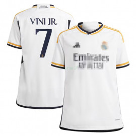 Camiseta Vini Jr. 7 Real Madrid 1ª Equipación 2023/2024