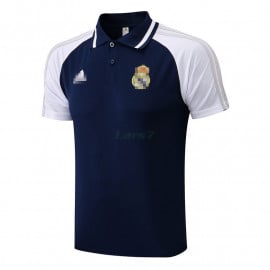 Polo Real Madrid 2022/2023 Azul Marino/Blanco