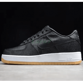 Fragment Design x Air Force 1 Juego Premium Negro