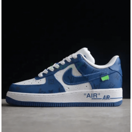 Air Force 1 L-V Corte Bajo Blanco/Azul