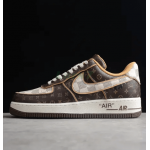 Air Force 1 L-V Corte Bajo Monogram Tablero de Ajedrez Marrón 