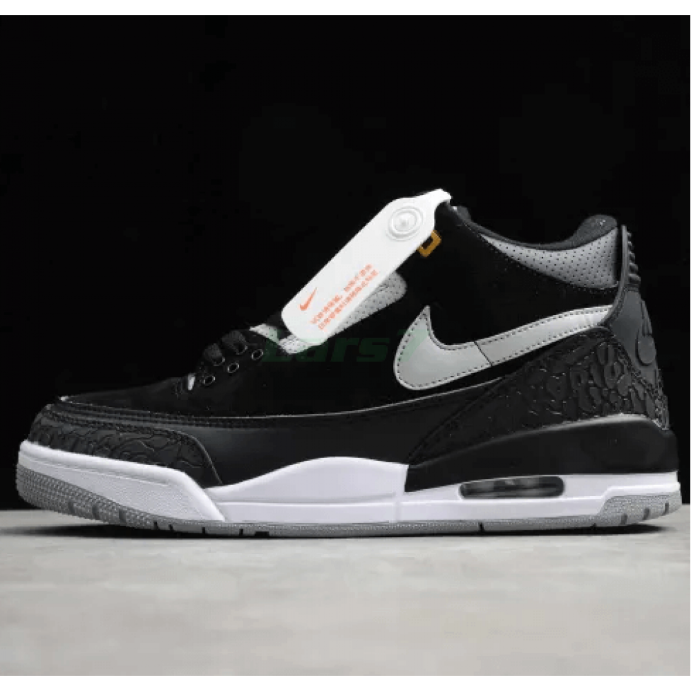 Air Jordan 3 Negro/Blanco