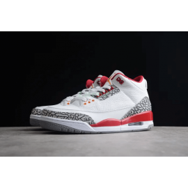 Air Jordan 3 Retro Blanco/Rojo